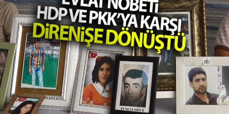 PKK’nın irtibat bürosu HDP önündeki “Evlat Nöbeti” devam ediyor Görsel-2